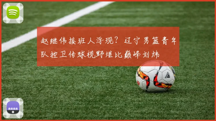 赵继伟接班人浮现？辽宁男篮青年队控卫传球视野堪比巅峰刘炜